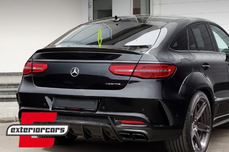 Lip bunkera AMG dizajn (piano crna) / Mercedes GLE Coupe C292 (2015-2019), 40001SET