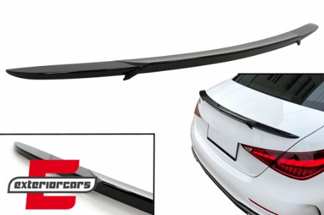 Lip bunkera B-dizajn (piano crna) / Mercedes C-klasa W206 limuzina (2021-), TSMBW206B