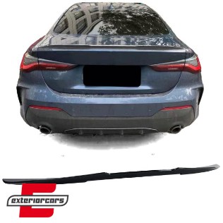 Lip bunkera Ducktail dizajn (piano crna) / BMW serije 4 G22 G23 coupe cabrio (2020-), 42032SET
