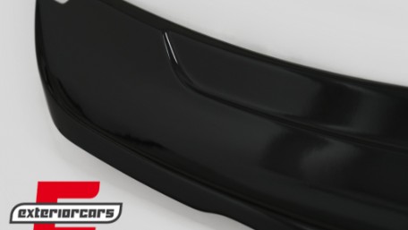 Lip bunkera GT350 dizajn (piano crna) / Ford Mustang Mk6 VI (2015-2022), TSFMUGT