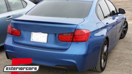 Lip bunkera M3 dizajn (mat crna) / BMW serije 3 F30 (2010-2019), TSBMF30M3MB