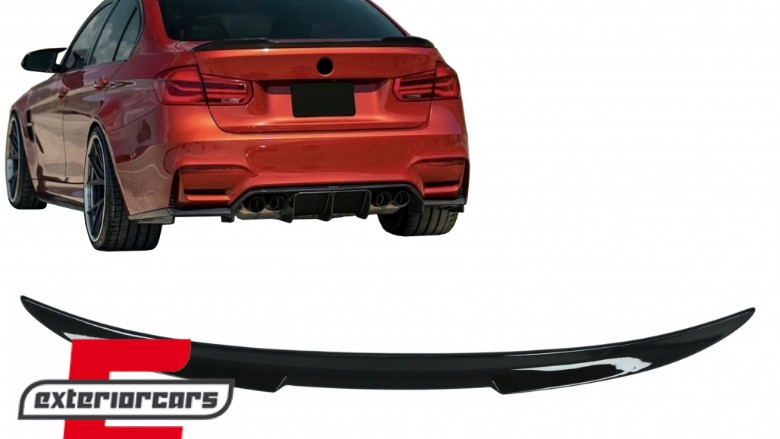 Lip bunkera M3 Trophy dizajn (piano crna) / BMW serije 3 F30 F80 M3 limuzina (2011-2019), TSBMF80M