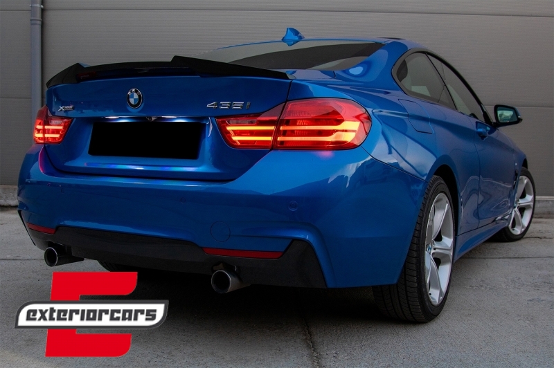 Lip bunkera M4 CS dizajn (mat crna) / BMW serije 4 Coupe F32 (2013-2019), TSBMF33M4CSB