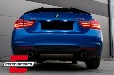 Lip bunkera M4 CS dizajn (mat crna) / BMW serije 4 Coupe F32 (2013-2019), TSBMF33M4CSB