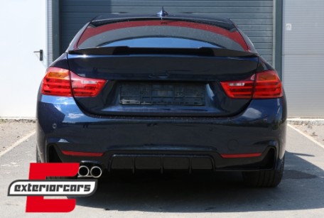 Lip bunkera M4 CS dizajn (mat crna) / BMW serije 4 Gran Coupe F36 (2014-2019), TSBMF36M4CSMBN