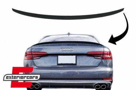 Lip bunkera S-line dizajn (mat crna) / AUDI A4 B9 limuzina (2016-2024), SPAU01