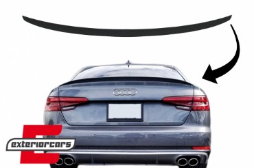 Lip bunkera S-line dizajn (mat crna) / AUDI A4 B9 limuzina (2016-2024), SPAU01