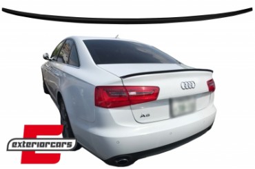 Lip bunkera S-line dizajn (mat crna) / Audi A6 C7 4G 4 vrata (2011-2018), TSAUA64G