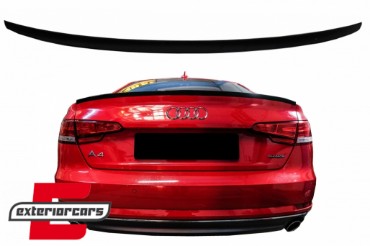 Lip bunkera S-line dizajn (piano crna) / Audi A4 B9 limuzina (2016-2024), TSAUA4B9PB