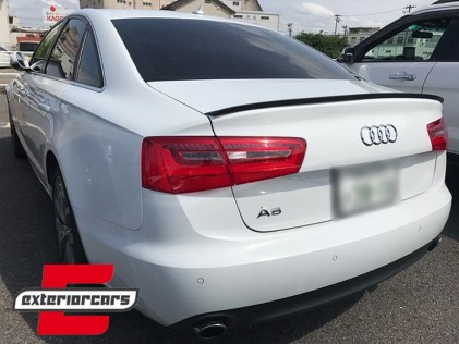 Lip bunkera S-line dizajn (piano crna) / Audi A6 C7 4G limuzina (2011-2018), TSAUA64GPB