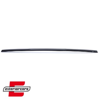 Lip bunkera S4 dizajn (mat crna) / Audi A4 B9 limuzina (2016-2024), 40345SET