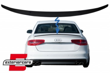 Lip bunkera S4 dizajn (piano crna) / Audi A4 B8 limuzina (2008-2015), TSAUA4B8PB