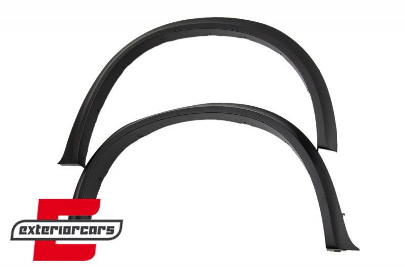 Lukovi kotača M-dizajn & 32 komada plastičnih spojnica / BMW X5 E70 (2007-2013), COWABME70CLIPS