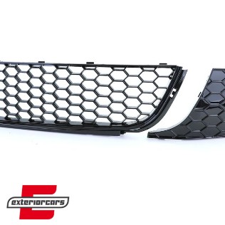 Mrežice prednjeg standardnog branika (piano crna) / VW Golf 6 (2008-2013), 1L0807653-2MOE