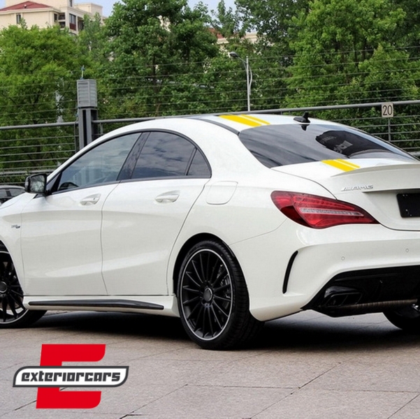 Naljepnice 45 AMG dizajn Edition 1 (mat žuta) / MERCEDES CLA W117 C117 X117 (2013-2016) A klasa W176 (2012-2018), STICKERMBHYE