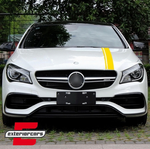 Naljepnice 45 AMG dizajn Edition 1 (mat žuta) / MERCEDES CLA W117 C117 X117 (2013-2016) A klasa W176 (2012-2018), STICKERMBHYE