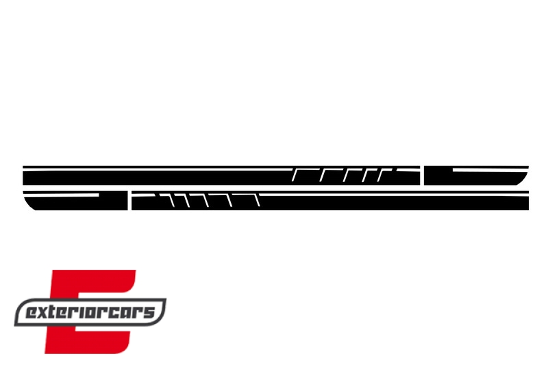 Naljepnice 45AMG dizajn Edition 1 (mat crna) / Mercedes CLA W117 C117 X117 (2013-2016) A klasa W176 (2012-2018), STICKERW117MB