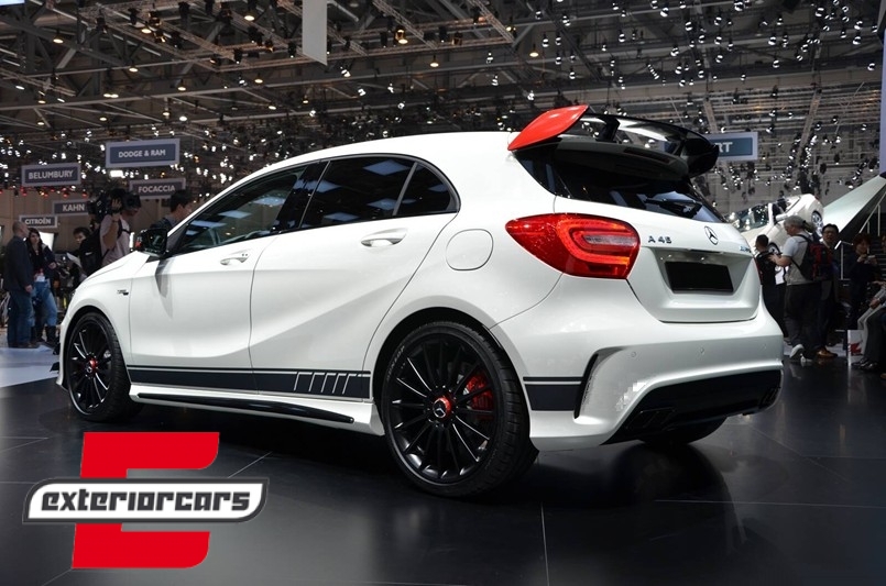 Naljepnice 45AMG dizajn Edition 1 (mat crna) / Mercedes CLA W117 C117 X117 (2013-2016) A klasa W176 (2012-2018), STICKERW117MB