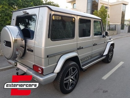 Naljepnice AMG dizajn (mat crna) / MERCEDES G-klasa W463 (1989-2017), STICKERW463MB