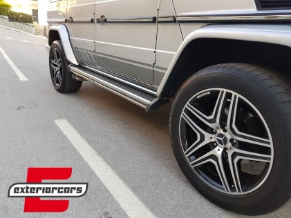 Naljepnice AMG dizajn (mat crna) / MERCEDES G-klasa W463 (1989-2017), STICKERW463MB