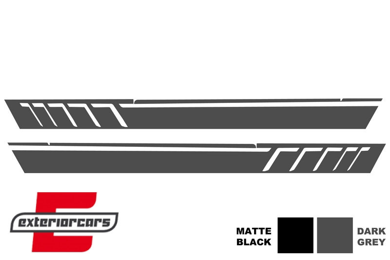 Naljepnice AMG dizajn (tamno siva) / Mercedes G-klasa W463 (1989-2017), STICKERW463DG