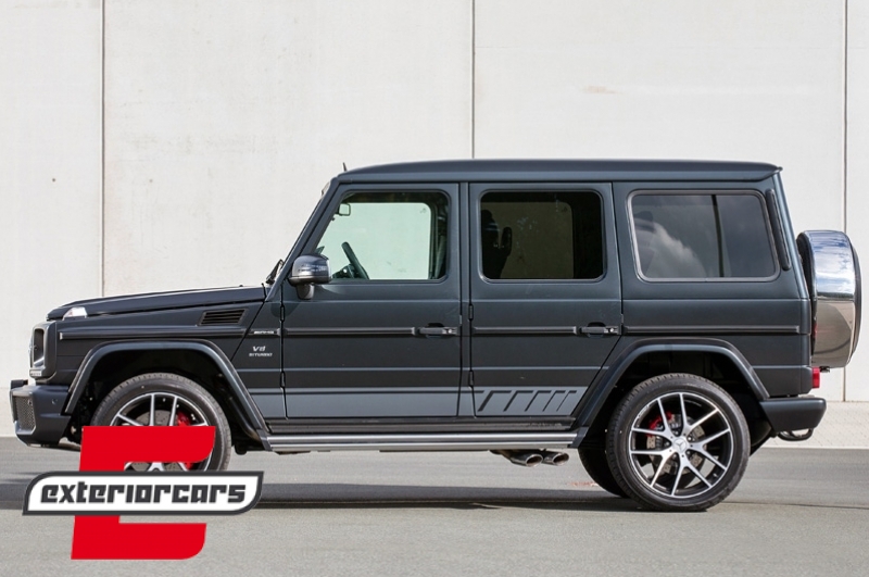 Naljepnice AMG dizajn (tamno siva) / Mercedes G-klasa W463 (1989-2017), STICKERW463DG