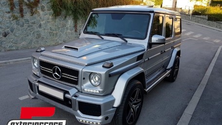 Naljepnice AMG dizajn (tamno siva) / Mercedes G-klasa W463 (1989-2017), STICKERW463DG