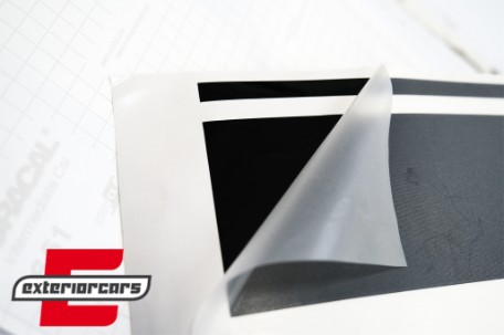 Naljepnice C63 AMG dizajn (piano crna) / Mercedes C-klasa C205 Coupe A205 Cabrio (2014-2020), STICKERC205PB