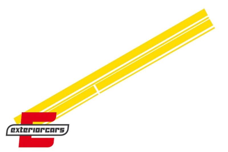 Naljepnice C63AMG Edition 1 dizajn / MERCEDES C-klasa C205 Coupe A205 Cabrio (2014-2020), COSTICKERC205YE
