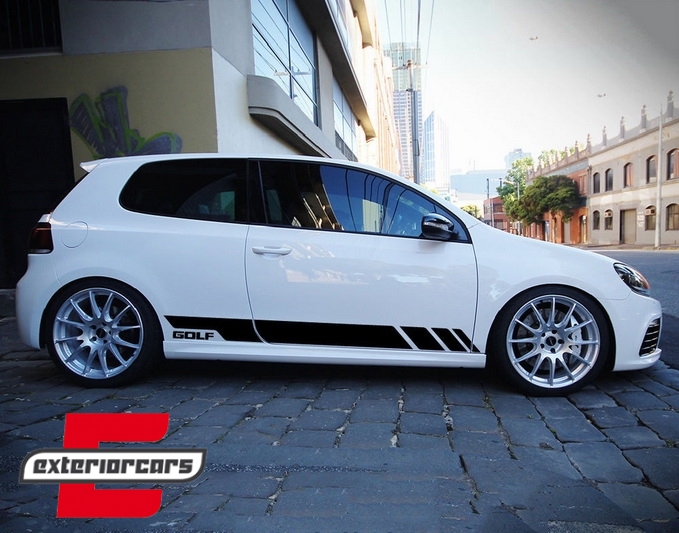 Naljepnice (crna) / VW Golf 5 6 7 V VI VII (2003-2020), STICKERVWG5B