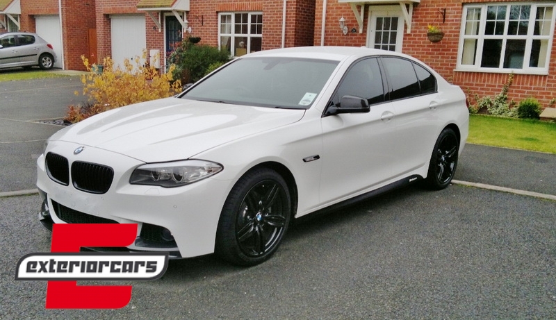 Naljepnice M-Performance dizajn (mat crna) / BMW serije 5 F10 F11 (2011-2017), STICKERF10MB