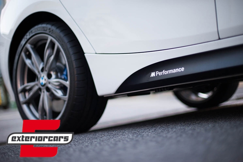 Naljepnice M-Performance dizajn (mat crna) / BMW serije 5 F10 F11 (2011-2017), STICKERF10MB