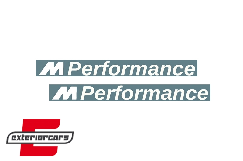 Naljepnice M-Performance dizajn (tamno siva) / BMW serije 3 F30 F31 (2011-2019), STICKERF30DG