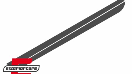 Naljepnice M-Performance dizajn (tamno siva) / BMW serije 5 F10 F11 (2011-2017), STICKERF10DG