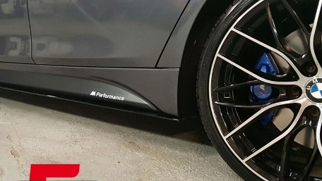 Naljepnice M-Performance dizajn (tamno siva) / BMW serije 5 F10 F11 (2011-2017), STICKERF10DG