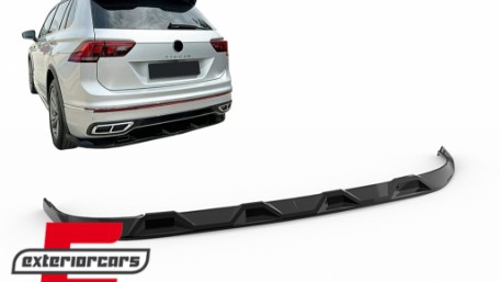 Nastavak stražnjeg branika (piano crna) / VW Tiguan II Mk2 R/ R Line Facelift (2020-2023), RBSVWTIRL