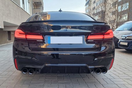 Nastavci auspuha 540i dizajn (crna) / BMW serije 5 G30 G31 G38 (2016-2020) serije 6 G32 (2016-2020), TY-BM5SG30B