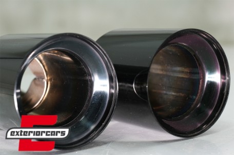 Nastavci auspuha 540i dizajn (crna) / BMW serije 5 G30 G31 G38 (2016-2020) serije 6 G32 (2016-2020), TY-BM5SG30B