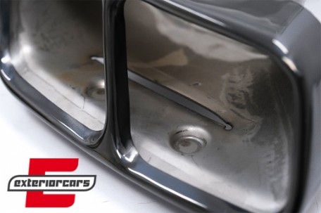 Nastavci auspuha A45 CLA45 AMG dizajn (crna) / Mercedes A-klasa W176 (2012-2018) CLA W117 C117 (2012-2018), TY-W176-A45B