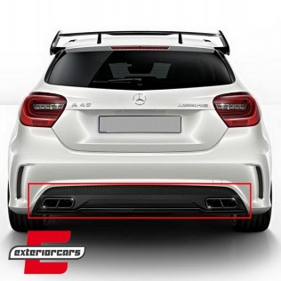 Nastavci auspuha A45 CLA45 AMG dizajn (crna) / Mercedes A-klasa W176 (2012-2018) CLA W117 C117 (2012-2018), TY-W176-A45B