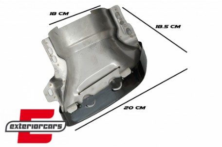Nastavci auspuha A45 CLA45 AMG dizajn (crna) / Mercedes A-klasa W176 (2012-2018) CLA W117 C117 (2012-2018), TY-W176-A45B
