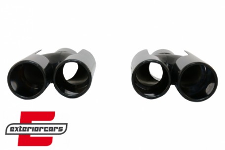 Nastavci auspuha Ac Schnitzer dizajn (crna) / BMW E60 E90 E92 E93 F10 F30 M3 M5 M6, TY-E174B