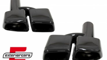 Nastavci auspuha AMG dizajn (black edition) / Mercedes W221 W164 W166 W212 W218 S-klasa E-klasa CLS ML, TY-E63NB