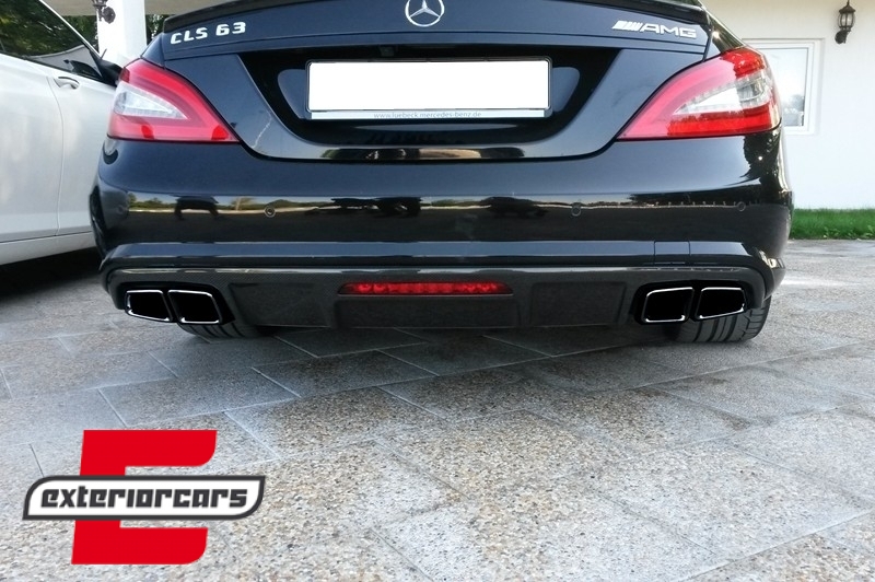 Nastavci auspuha AMG dizajn (black edition) / Mercedes W221 W164 W166 W212 W218 S-klasa E-klasa CLS ML, TY-E63NB
