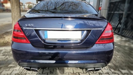 Nastavci auspuha AMG dizajn (chrome) / Mercedes C-klasa E-klasa S-klasa CLS SL SLK W204 W211 W221 W219 E63 W212, TY-D001N2