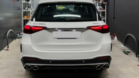 Nastavci auspuha AMG dizajn (chrome) / Mercedes GLE W167 GLE Coupe C167 AMG GT 4-vrata X290, GCP-16752