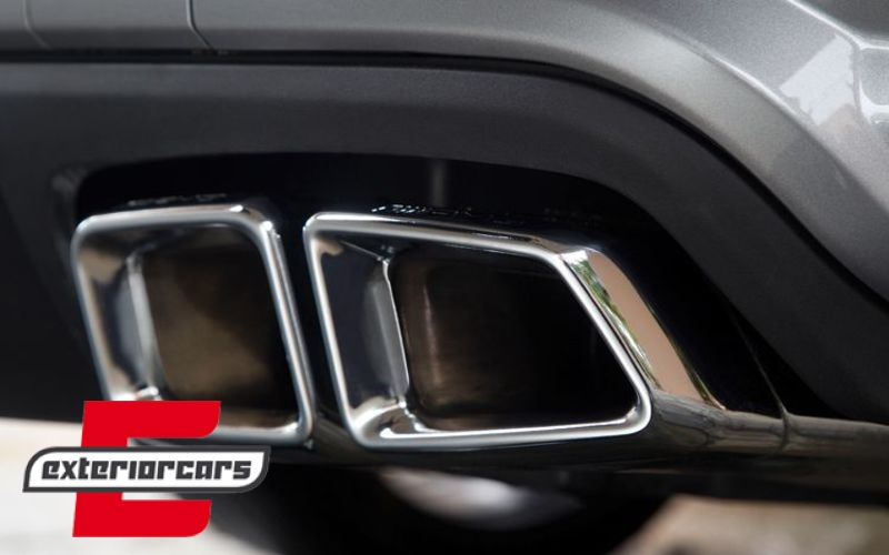 Nastavci auspuha AMG dizajn (chrome) / Mercedes S63 E63 W221 W164 W166 W212 W218 S-klasa E-klasa CLS ML, TY-E63