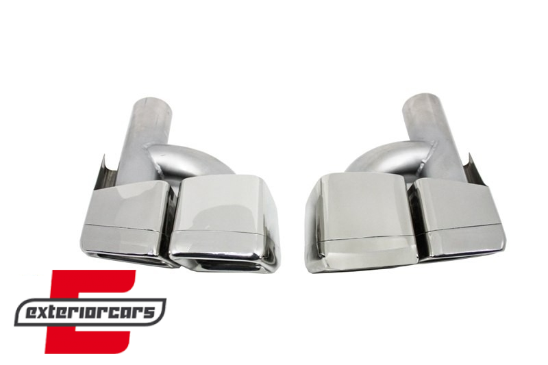 Nastavci auspuha AMG dizajn (chrome) / Mercedes S63 E63 W221 W164 W166 W212 W218 S-klasa E-klasa CLS ML, TY-E63