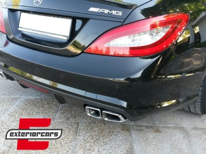 Nastavci auspuha AMG dizajn (chrome) / Mercedes S63 E63 W221 W164 W166 W212 W218 S-klasa E-klasa CLS ML, TY-E63