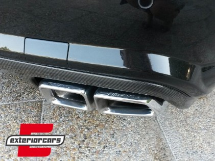 Nastavci auspuha AMG dizajn (chrome) / Mercedes S63 E63 W221 W164 W166 W212 W218 S-klasa E-klasa CLS ML, TY-E63